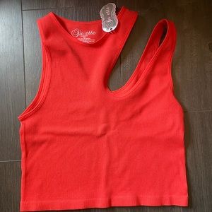 Red crop too short